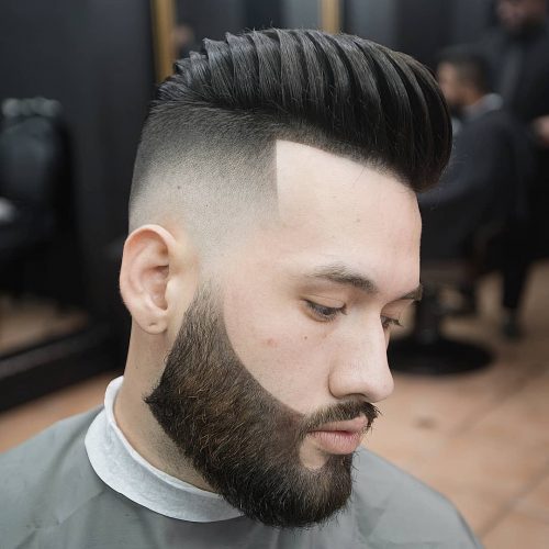 s haircut that has a gradual fade starting nigh the plow over of the caput together with gradually gets sho 21 Slickest Skin Fade aka Bald Fade Haircuts for Guys