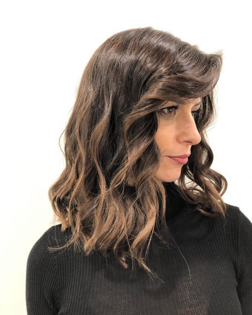 There is together with endless combination when it comes to long pilus amongst side bangs eighteen Gorgeous Examples of Long Hair amongst Side Bangs