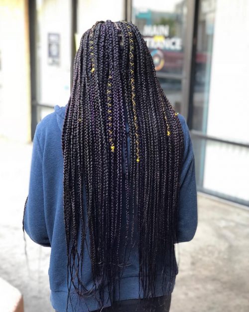 Feed inwards braids are protective braided hairstyles that brand utilization of pilus extensions that are 29 New Feed In Braids To Check Out