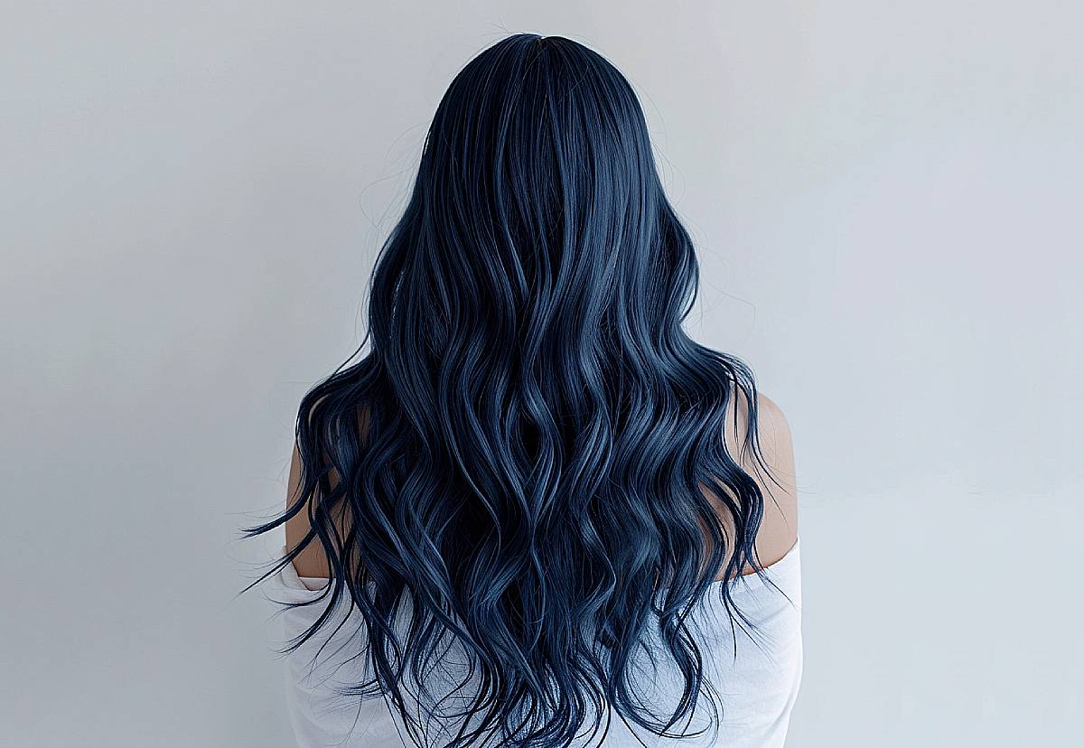 Dark Blue Hair - How to Get This Darker Hair Color in 2023