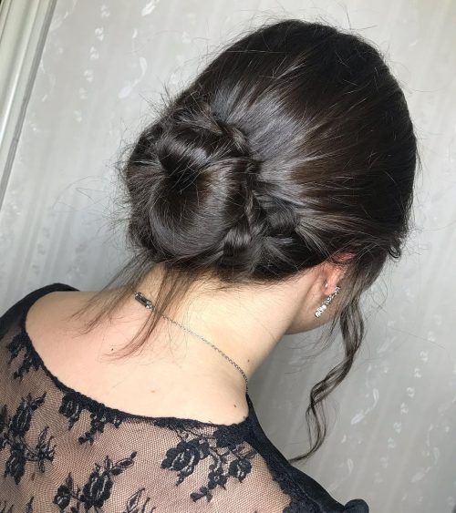 There are so many neat ways to style shorter pilus in addition to hither The nineteen Cutest Updos for Short Hair