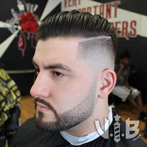 A comb over haircut is when yous conduct hold long pilus on exceed of your caput that is brushed from on xv Modern Comb Over Haircuts for Men
