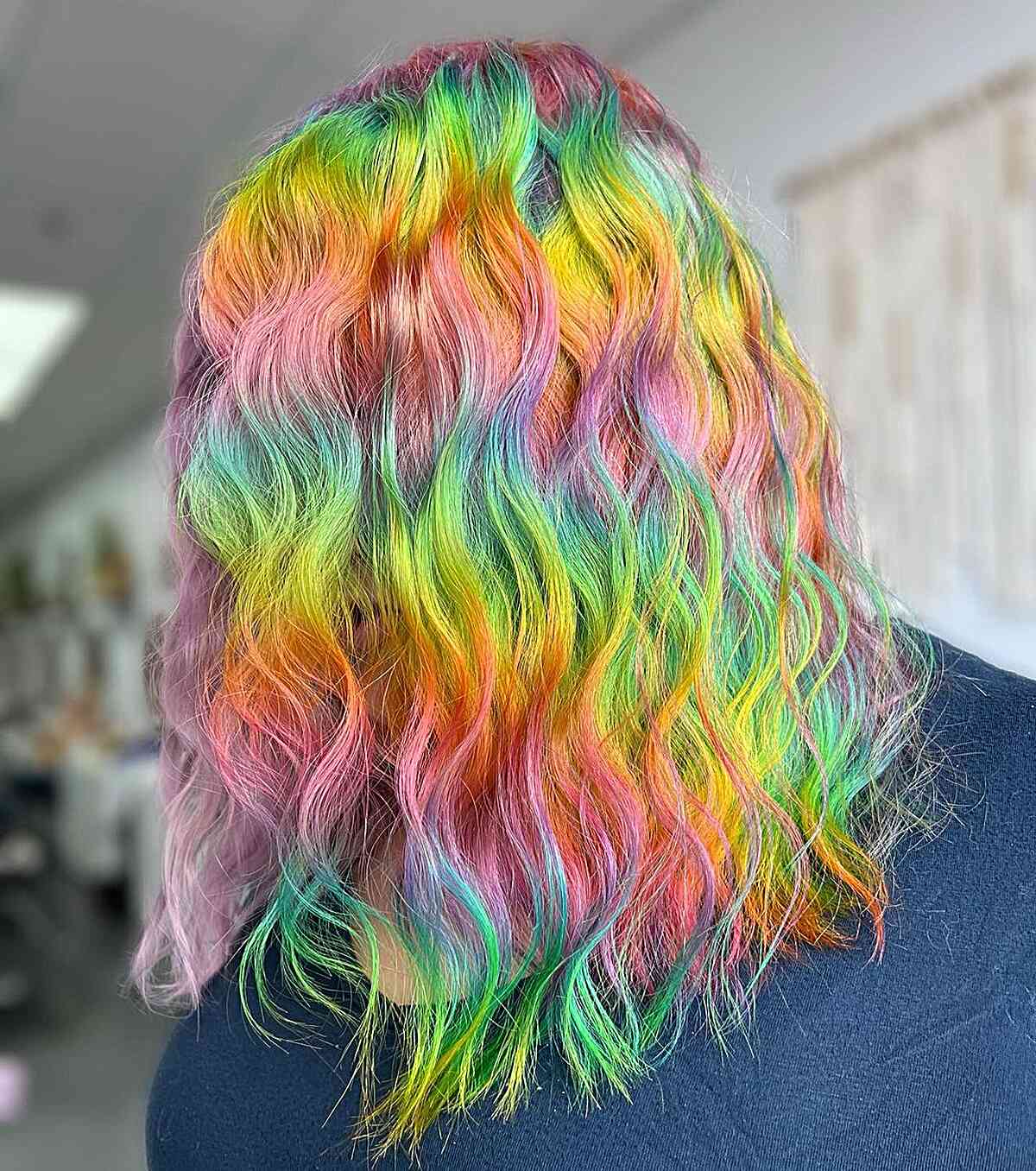 Everyone is going WILD for rainbow pilus colors in addition to hence I 29 Colorful Rainbow Hair Ideas You Need To See