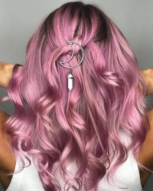 Shades Of Pink Hair Chart