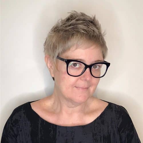 Short Hairstyles For Women Over 50 With Glasses 16 Stylish