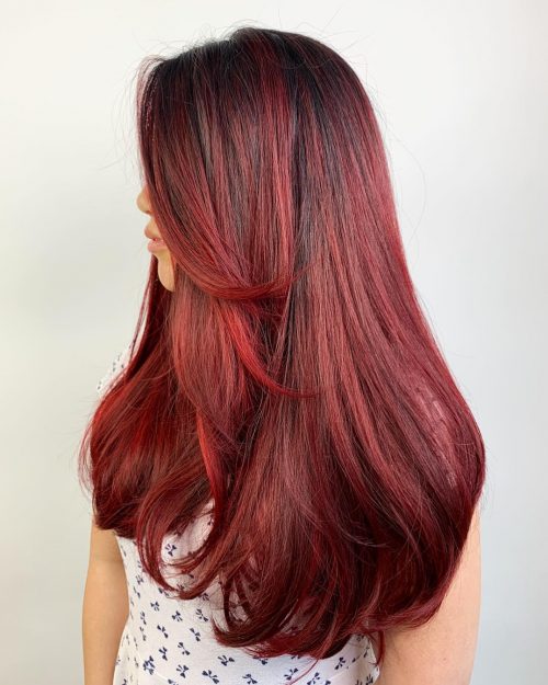There is together with endless combination when it comes to long pilus amongst side bangs eighteen Gorgeous Examples of Long Hair amongst Side Bangs
