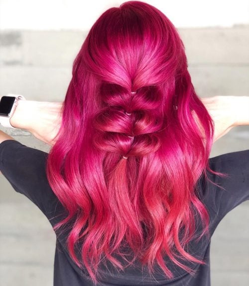 17 Greatest Red Violet Hair Color Ideas Trending In 2020