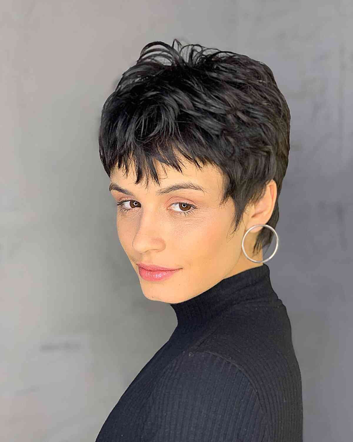 Vintage 90s Pixie with Shorter Layers