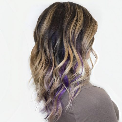 21 Purple Highlights Trending In 2020 To Show Your Colorist