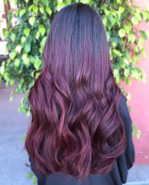 27 Blazing Hot Red Ombre Hair Color Ideas In 2020