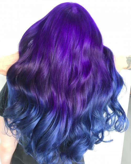 25 Stunning Blue Ombre Hair Colors Trending Right Now