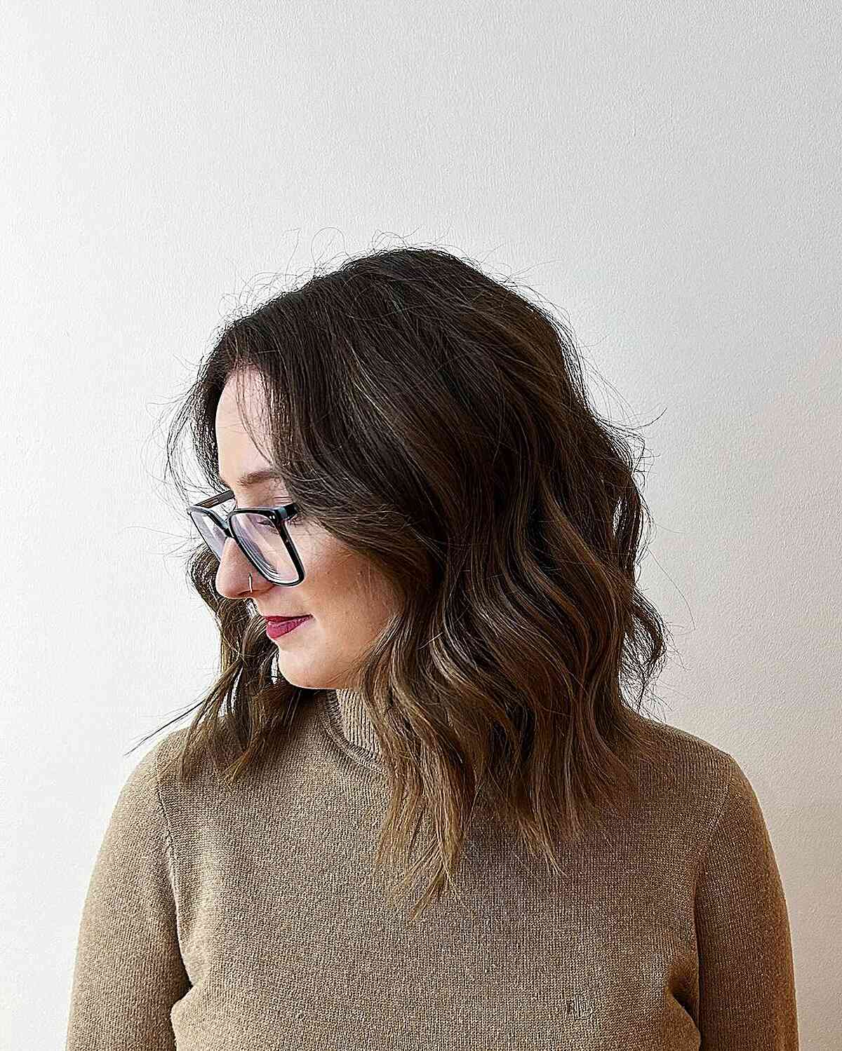 Wavy Angled Lob Style