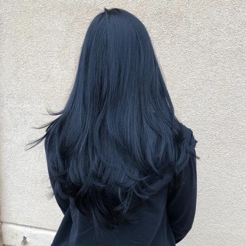 Jet dark pilus is a pilus color that features the deepest fourteen Fantastic Examples of Jet Black Hair Colors You Have to See