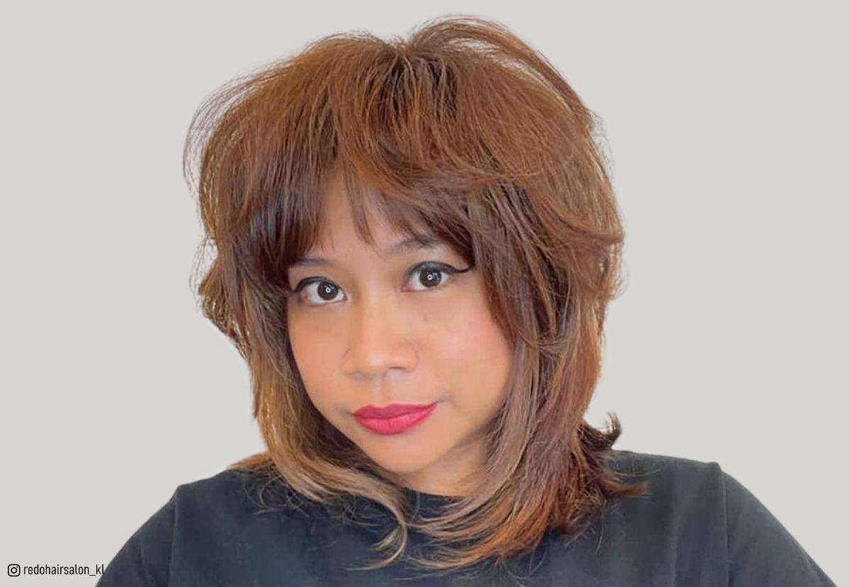 short hair wolf cut